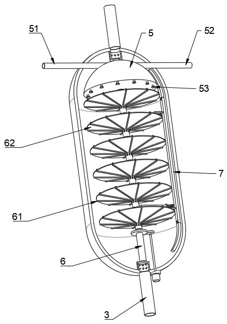 Epoxy chloropropane saponification tower