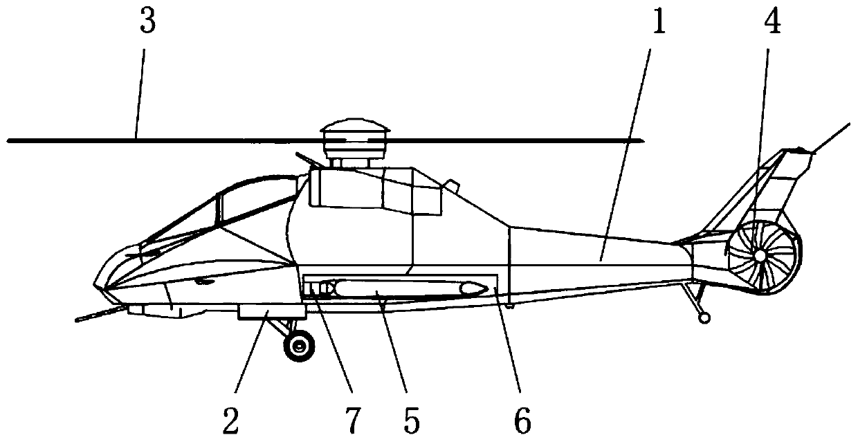 Retractable angle-adjustable helicopter stub wing