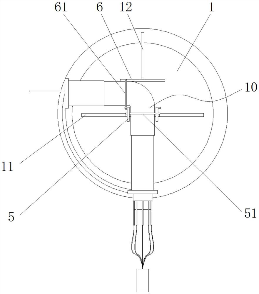 A laser rust remover for removing rust on the surface of iron metal pipes