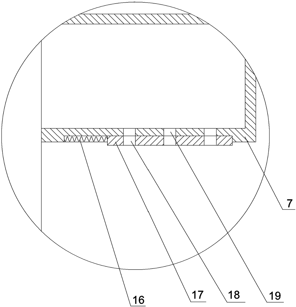 Kiwi fruit processing device