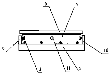 Rail train platform expansion footboard device