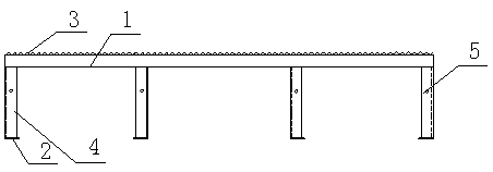 Method for manufacturing detachable modular tread for concrete casting