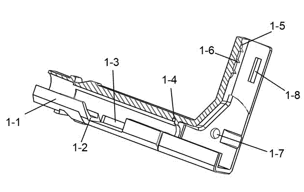 Inclination-angle-line-type fiber splicer capable of being opened and used repeatedly