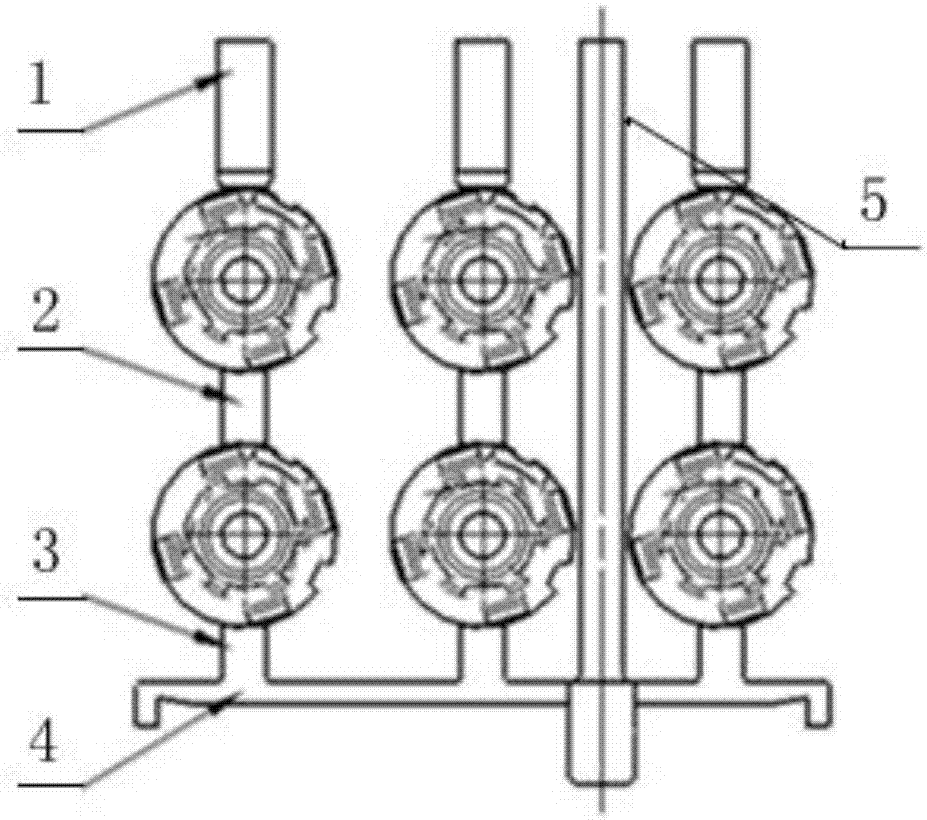 Casting system and method for castings