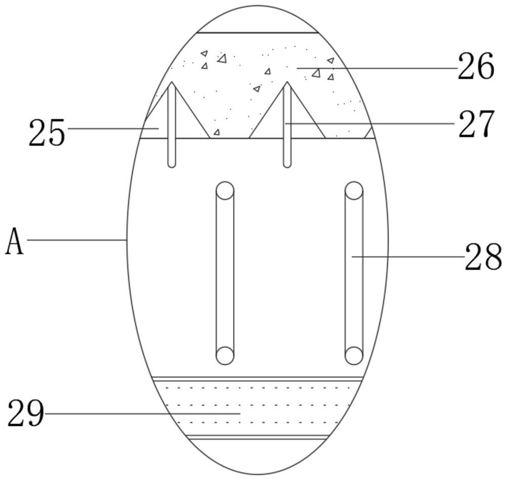 Plate gluing and pressing device for furniture processing