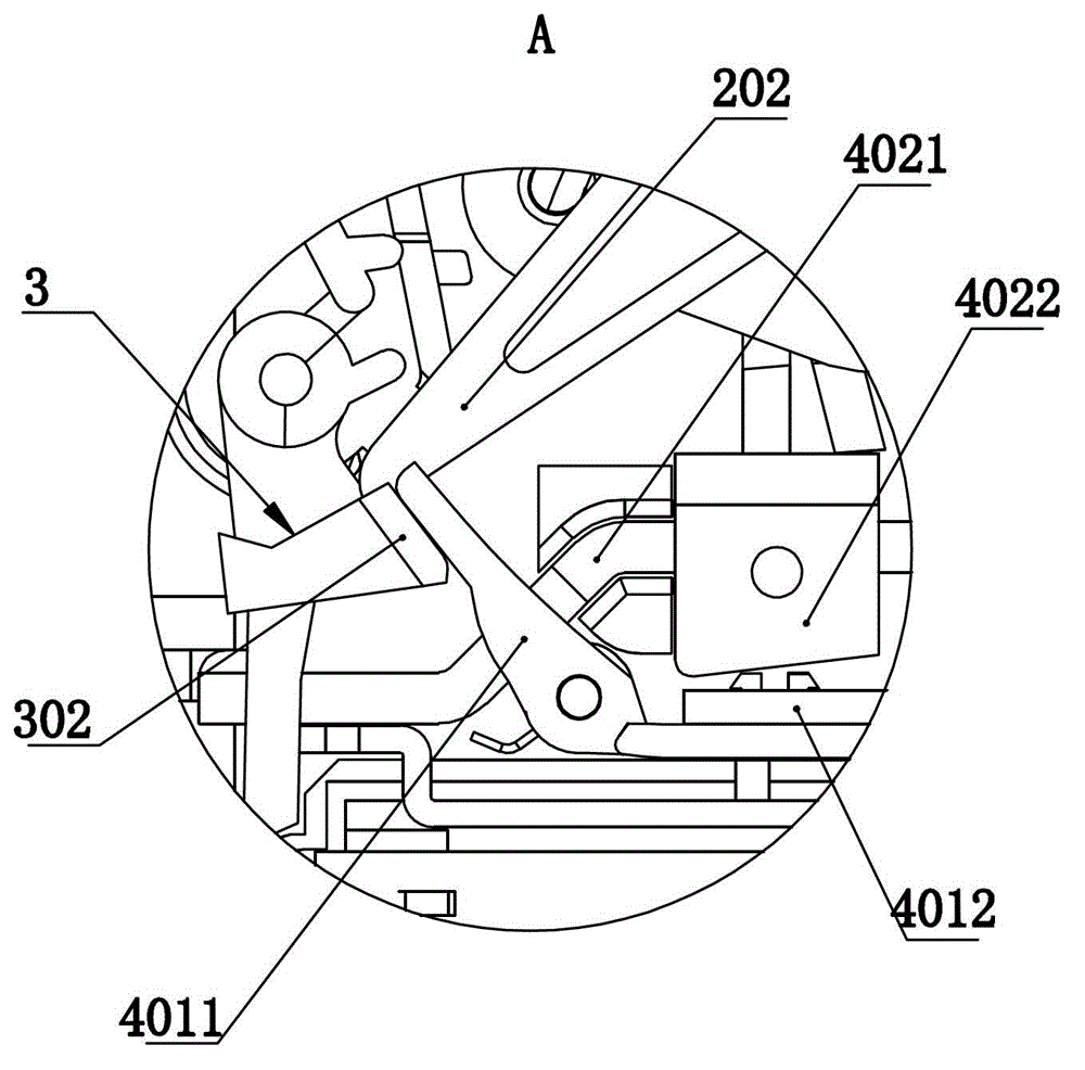 Crow plate trip circuit breaker