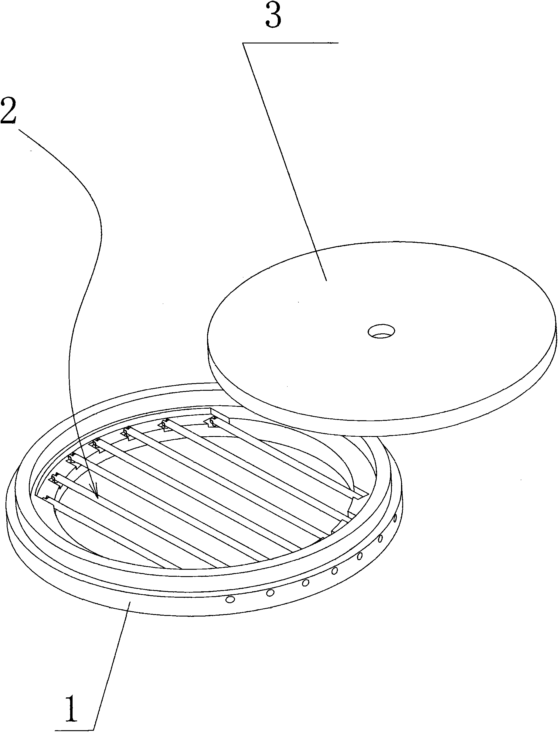 Novel well lid seat