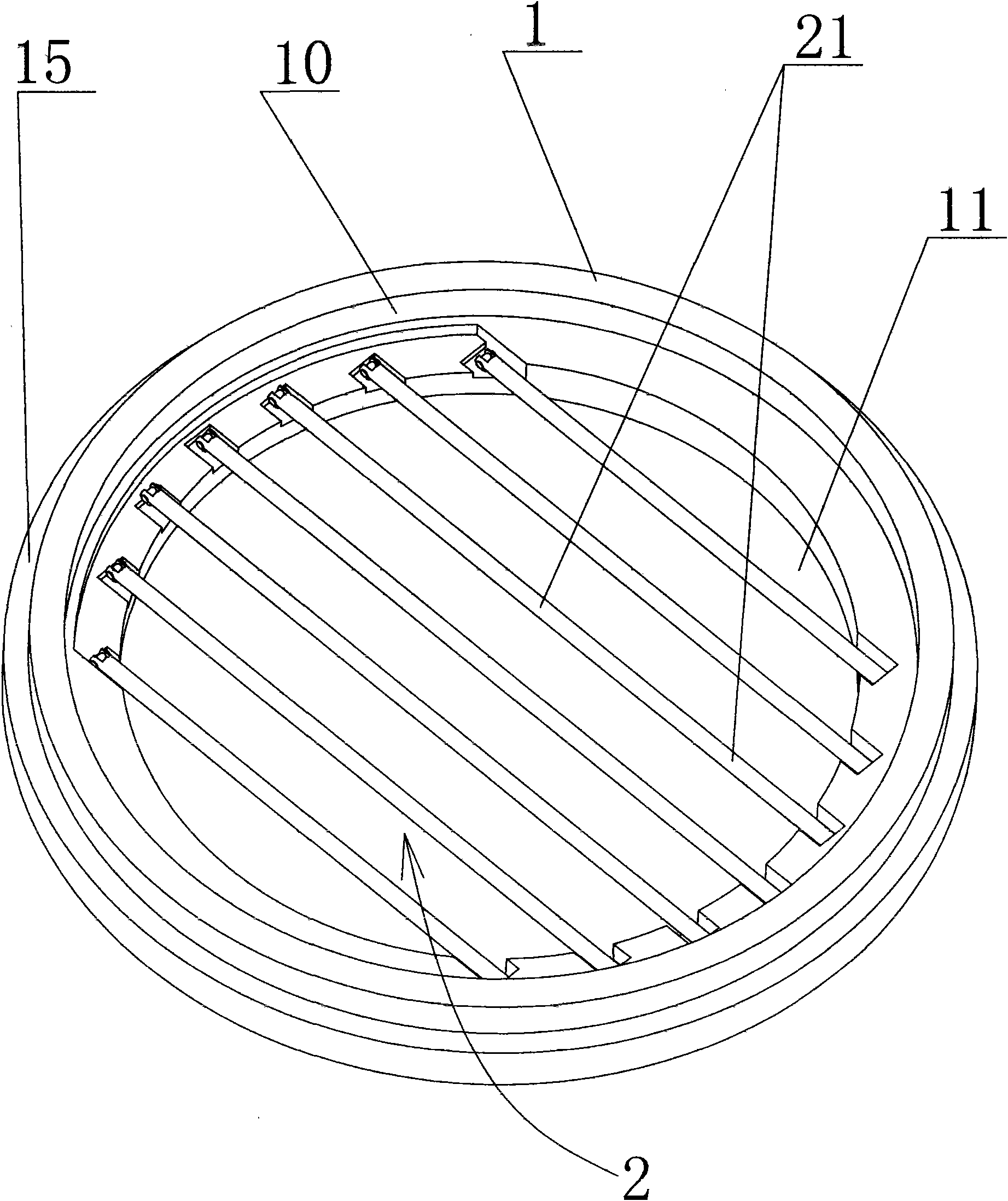 Novel well lid seat