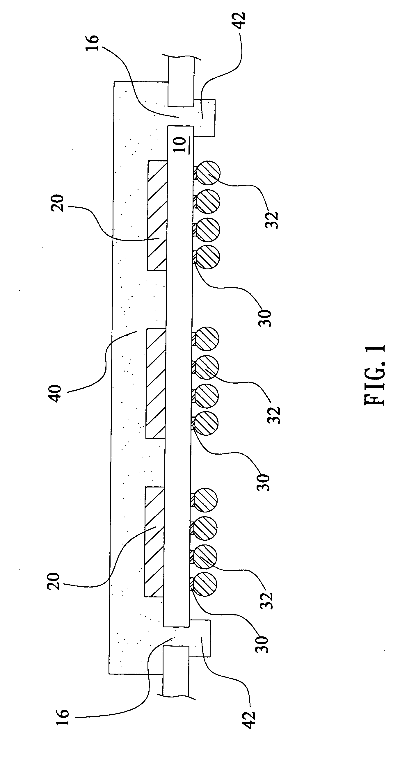 Ball grid array package structure