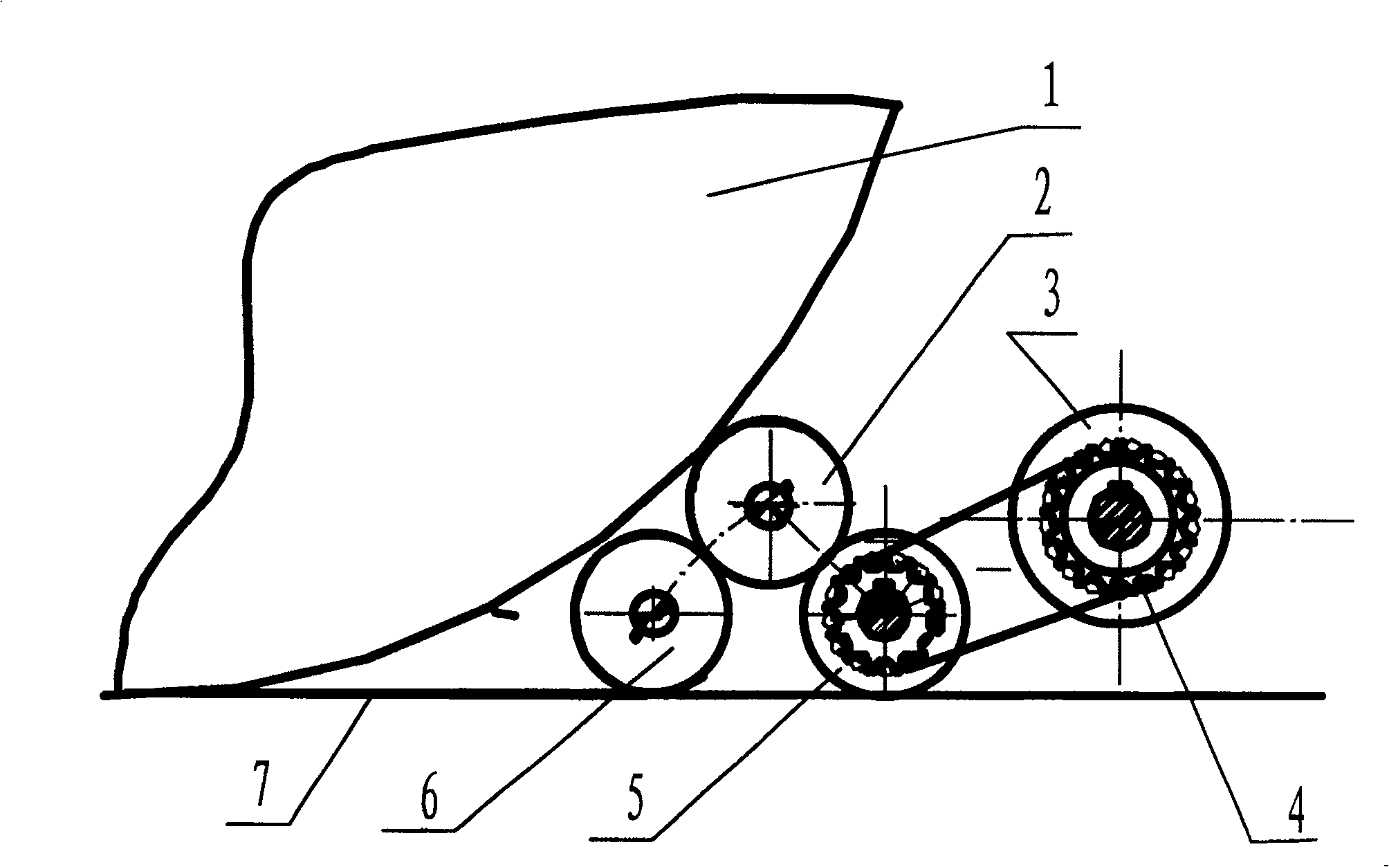 Pneumatic wedging pushing method and apparatus thereof