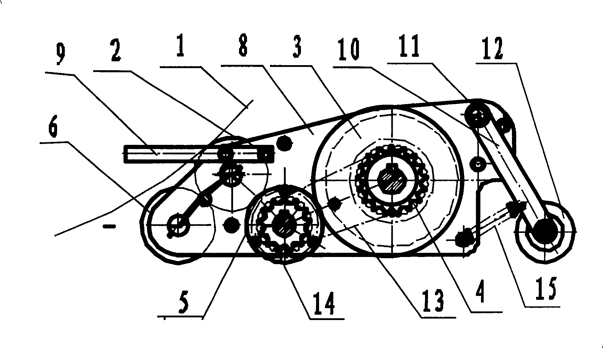 Pneumatic wedging pushing method and apparatus thereof