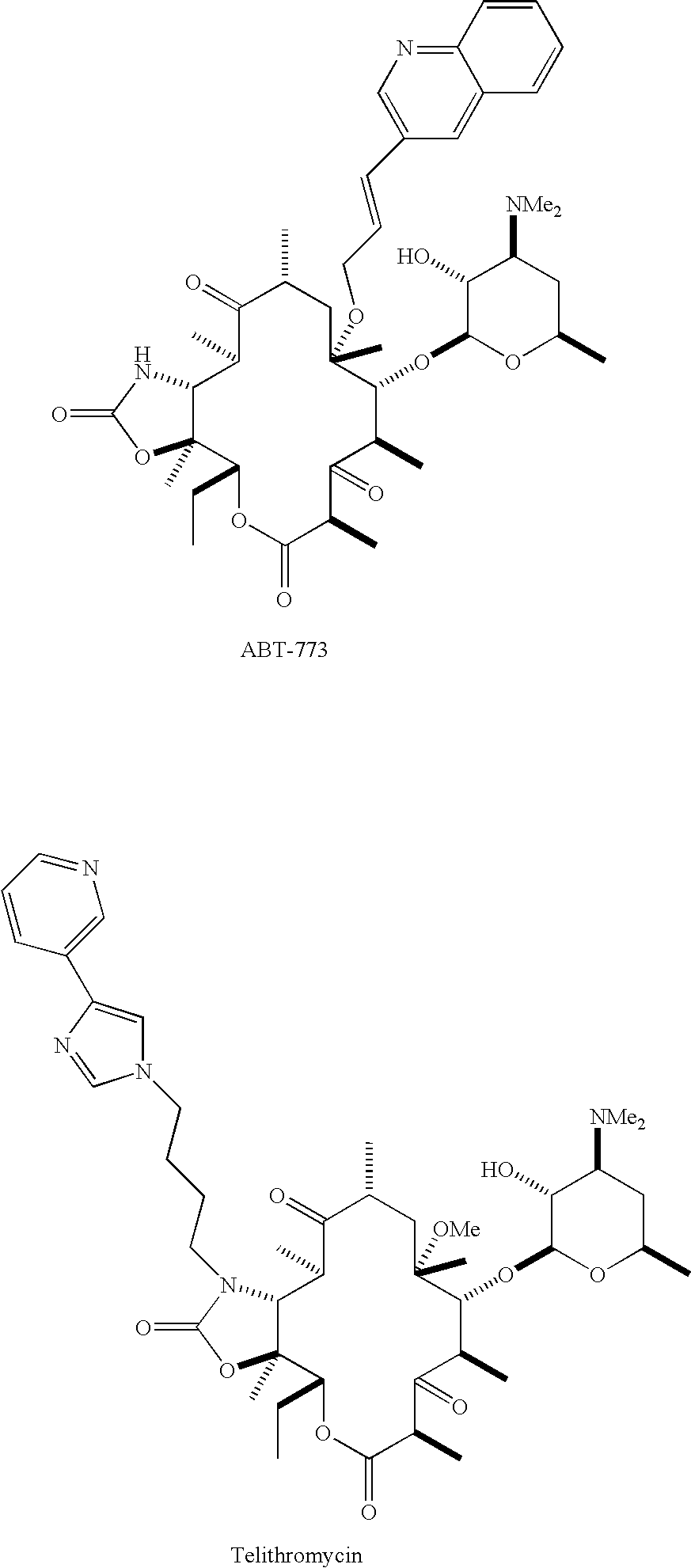 Pyridyl substituted ketolide antibiotics