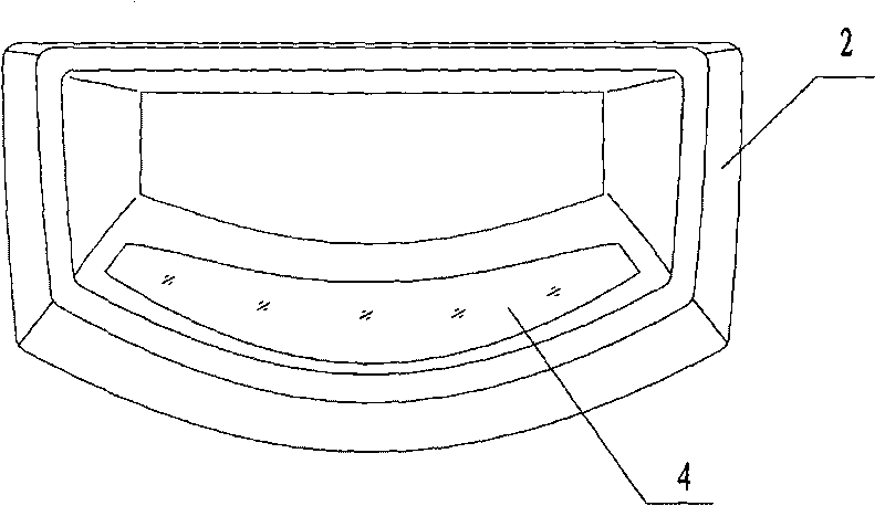 Rear registration plate lamp assembly of motorcycle