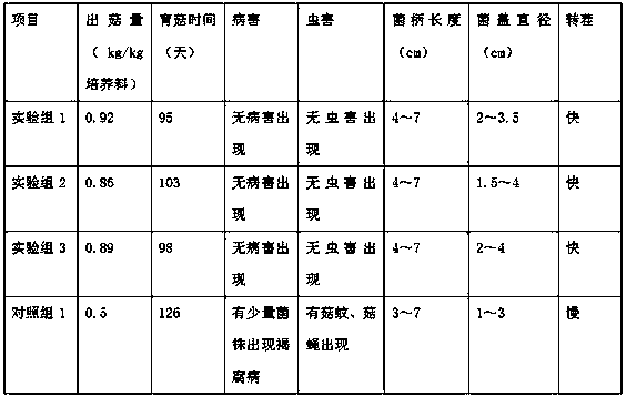 A kind of crab-flavored mushroom culture material and its preparation method