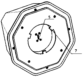 Obstacle avoidance detecting device for an electric power inspection unmanned aerial vehicle