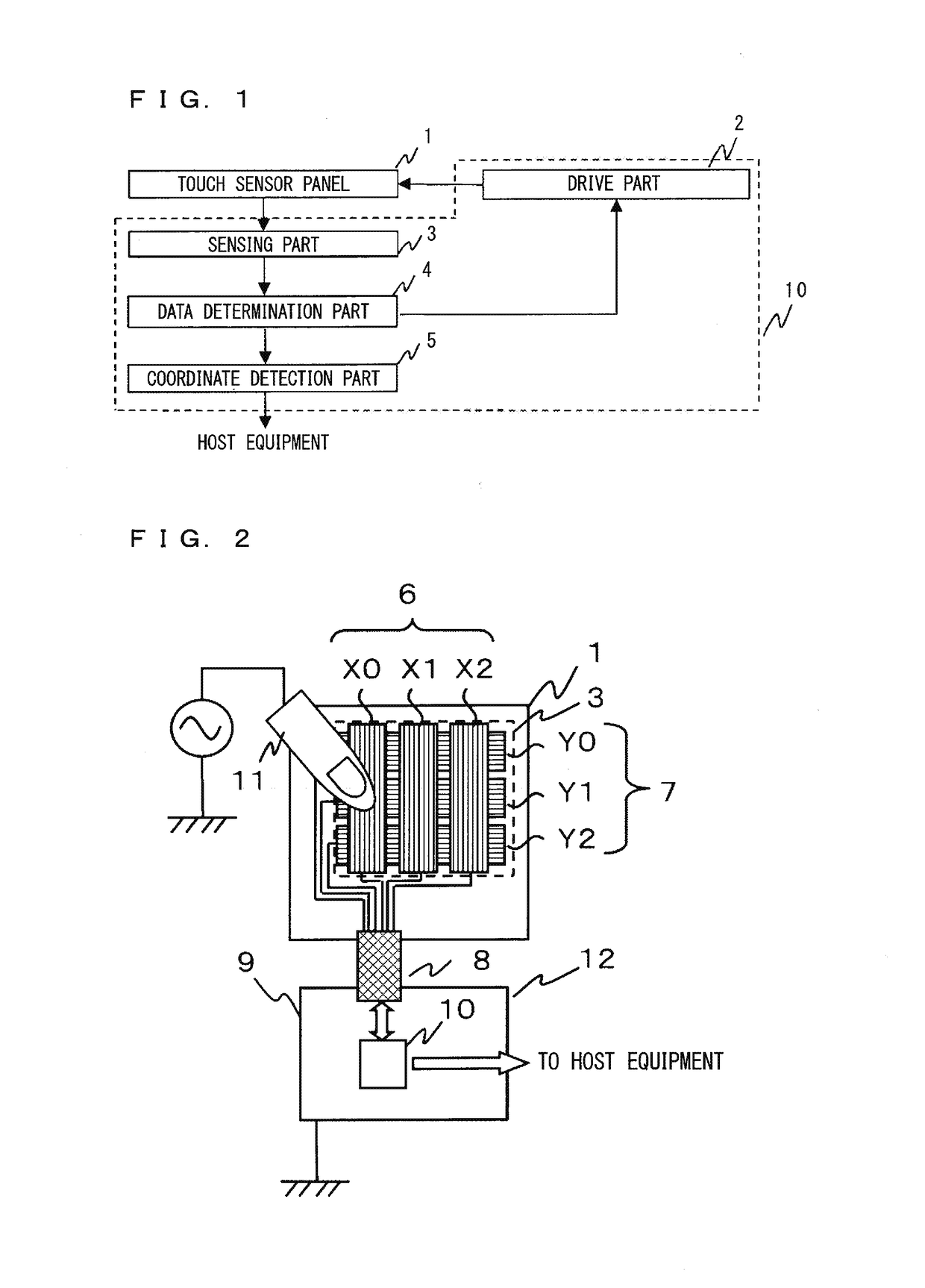 Touch panel apparatus