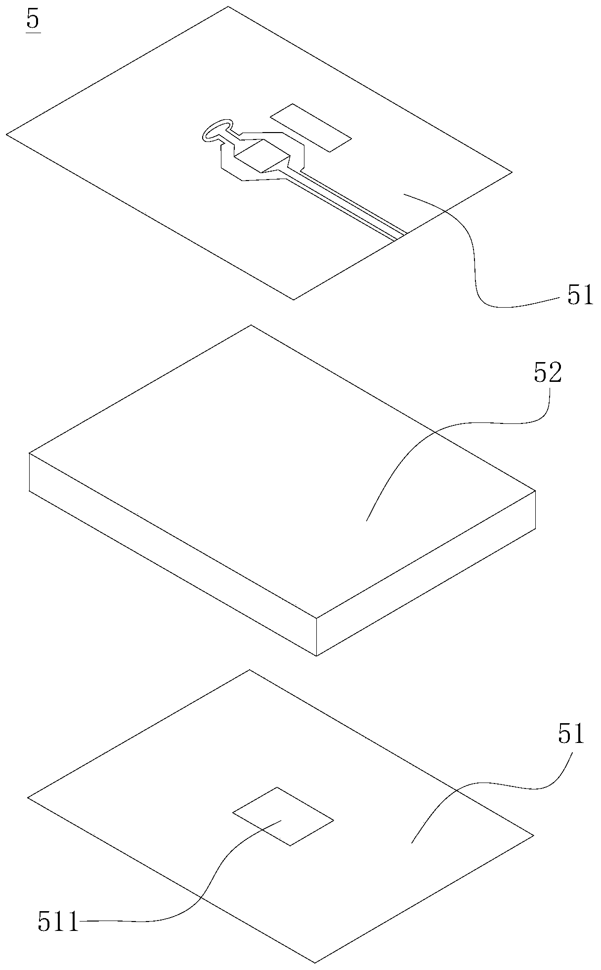 Impedance matching structure and radio frequency device