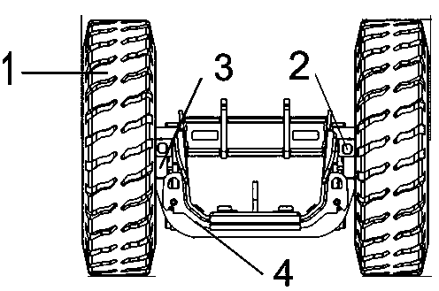 Excavator transport towing vehicle