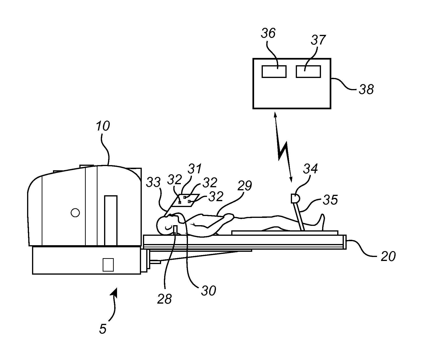 Intra-fraction motion management system and method