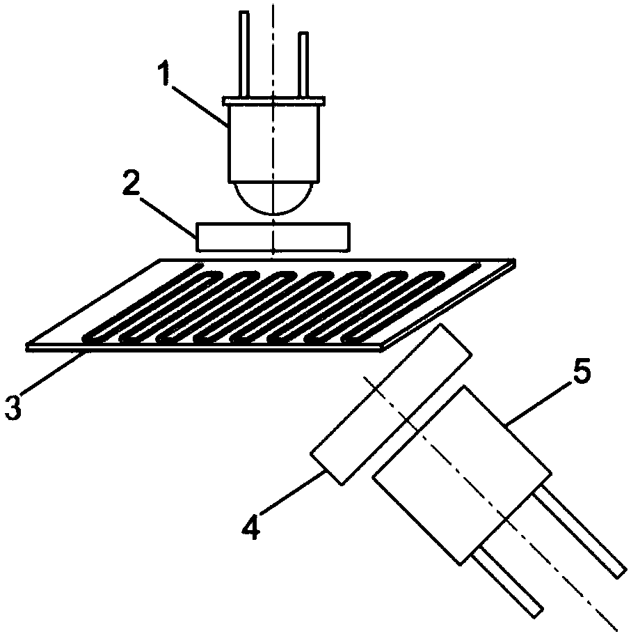 Chip type optical derivatization device integrated aflatoxin fluorescence detector