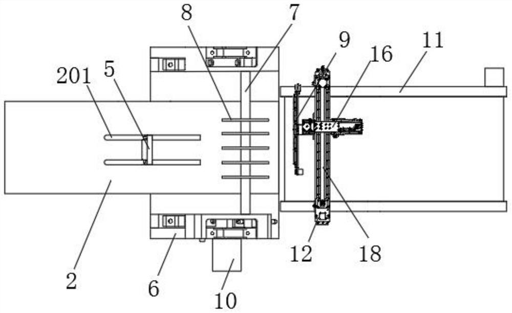 Furniture wood cutting forming integrated machine and work method thereof