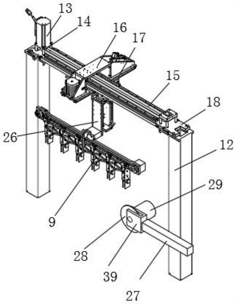 Furniture wood cutting forming integrated machine and work method thereof