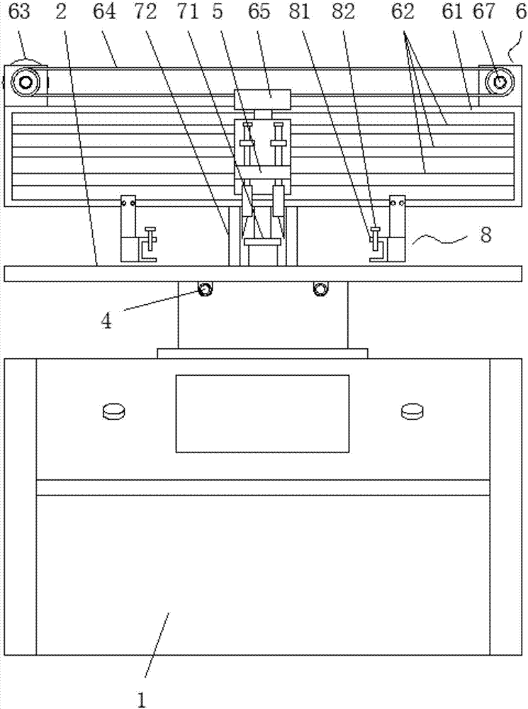 Printing device of LED aluminum substrate assembly