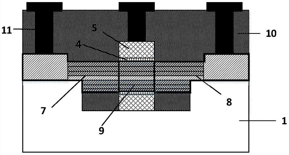 Ultra-steep average subthreshold swing nanowire tunneling field effect transistor and its preparation method