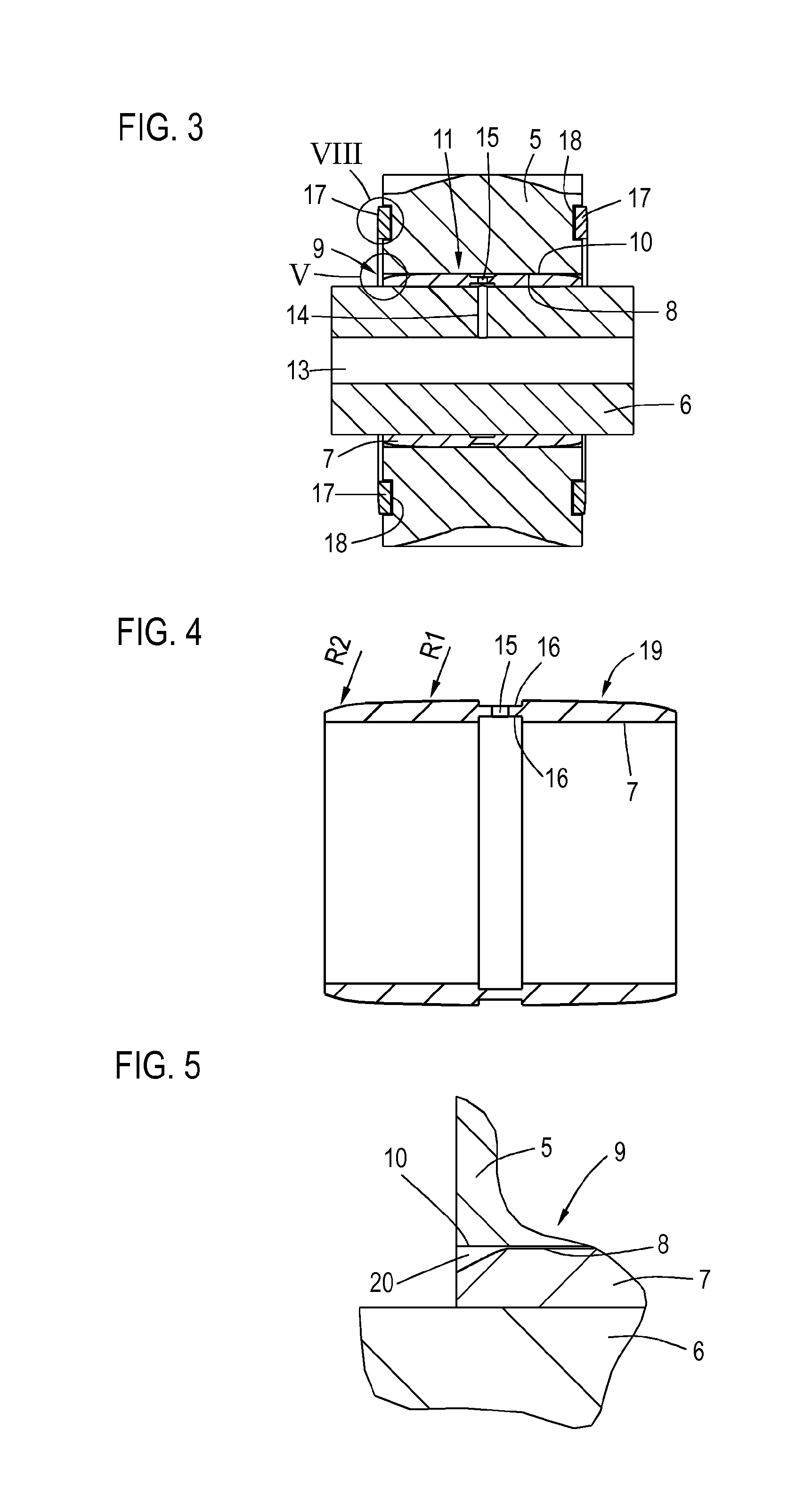 Planetary gear bearing arrangement