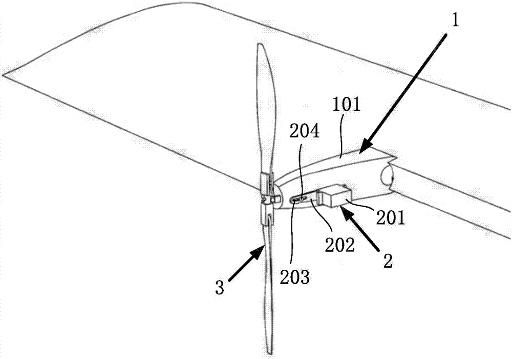 A vector variable-pitch propulsion device for rotor-fixed-wing compound vertical take-off and landing aircraft