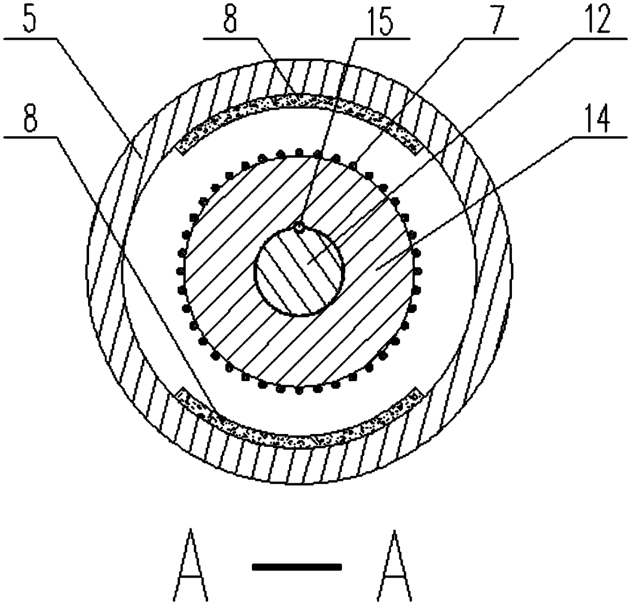 A dynamic vibration absorbing device with power generation function