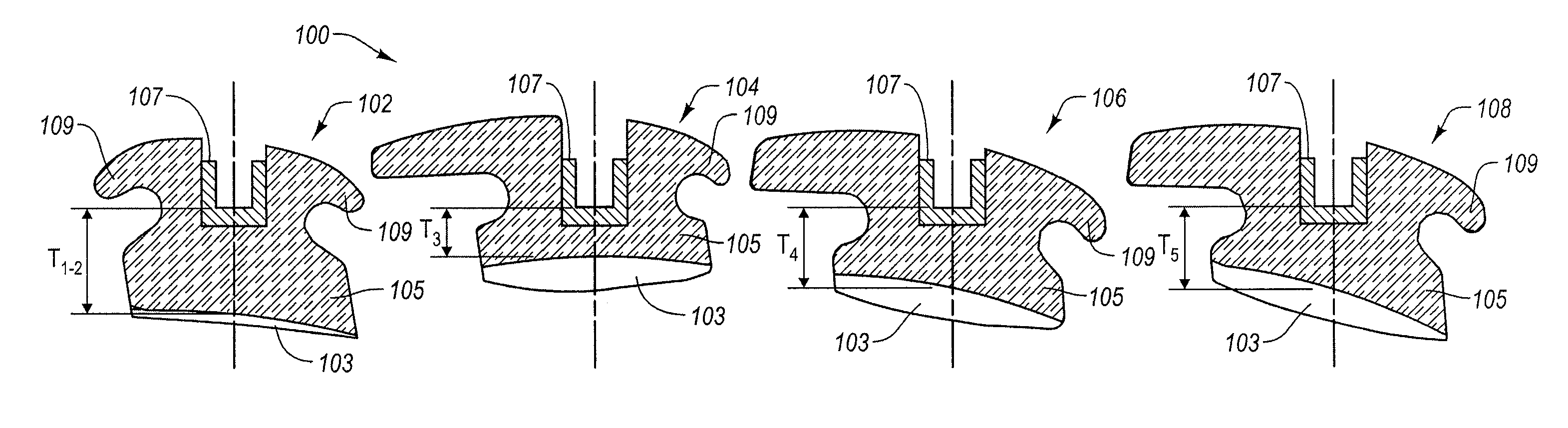 Coordinated Metal And Ceramic Orthodontic Bracket Systems