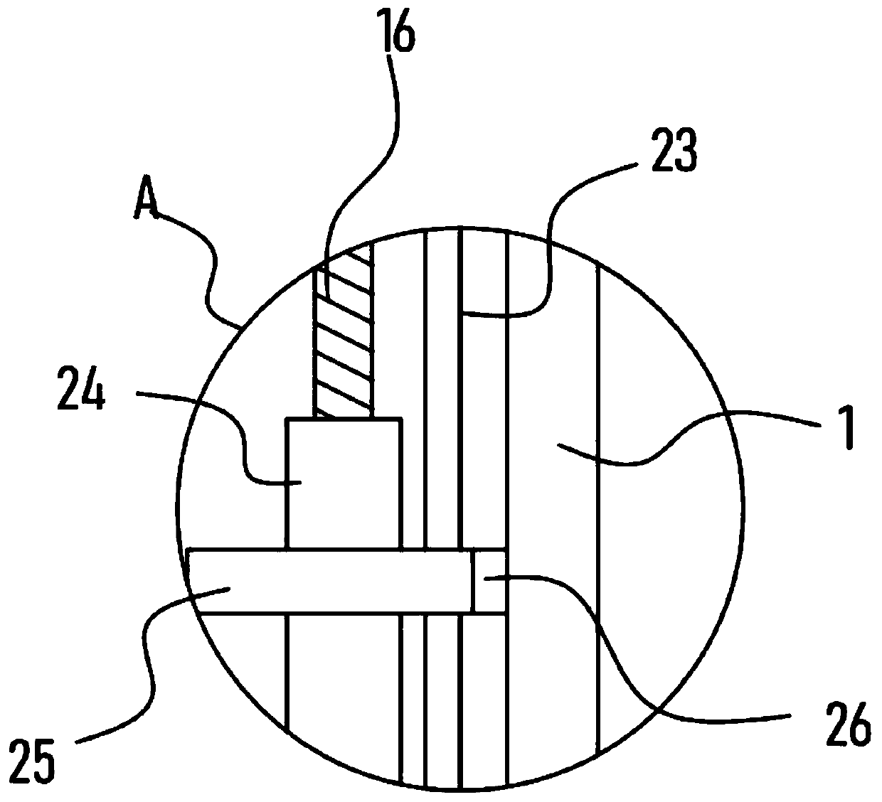 Reaction device for processing motor silicon steel sheet coating liquid