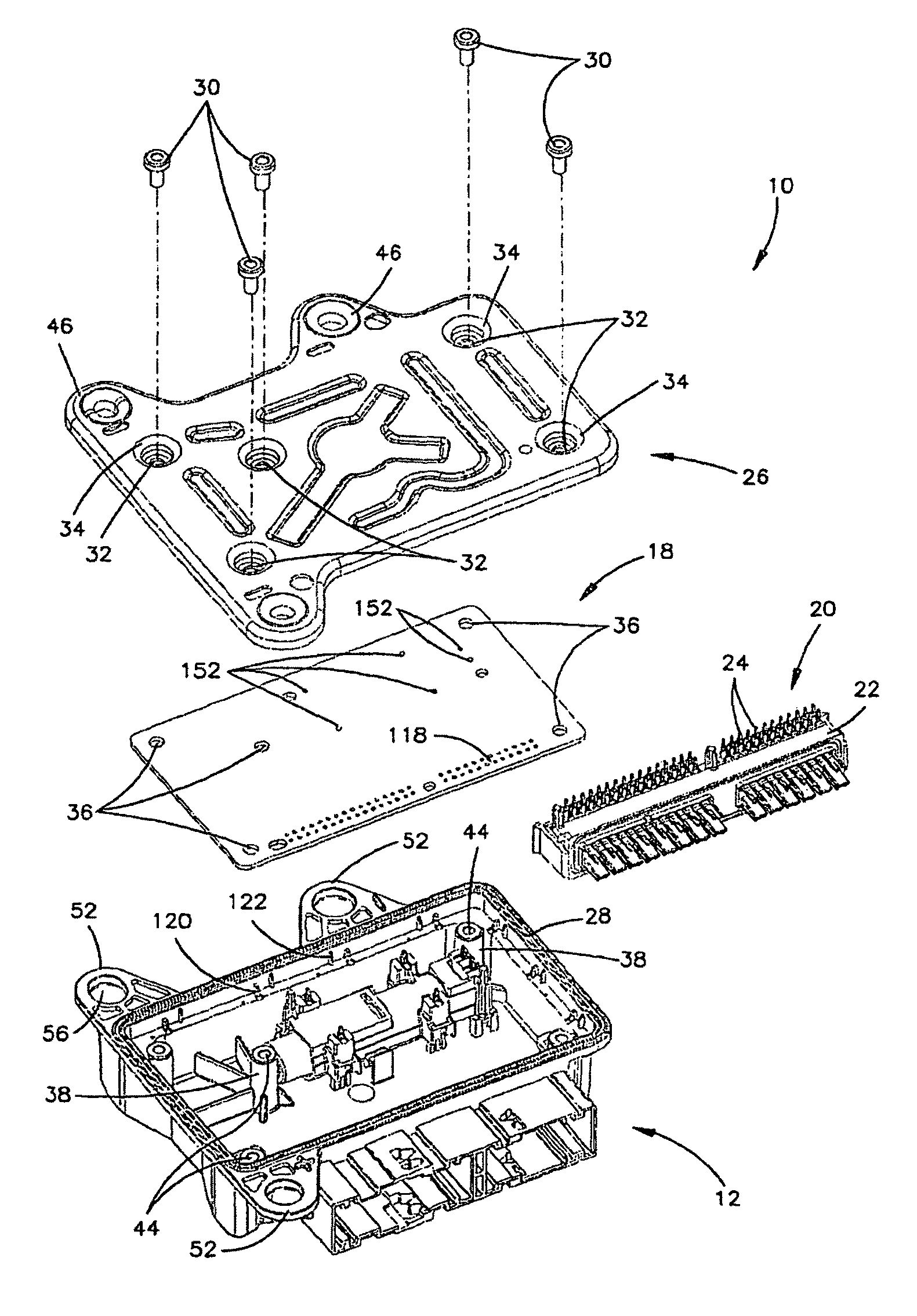 Electronic assembly and method of manufacturing same