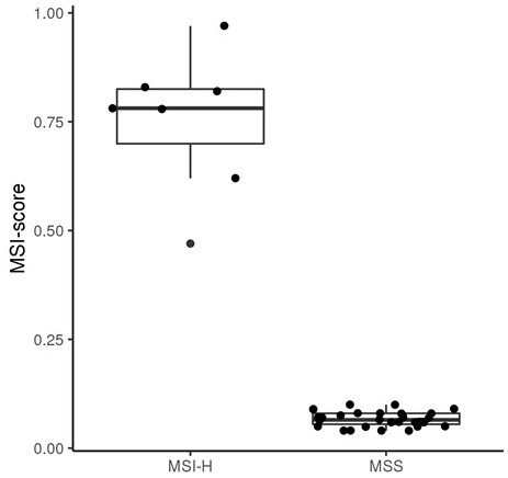 Tumor-related microsatellite instability site combination and application thereof