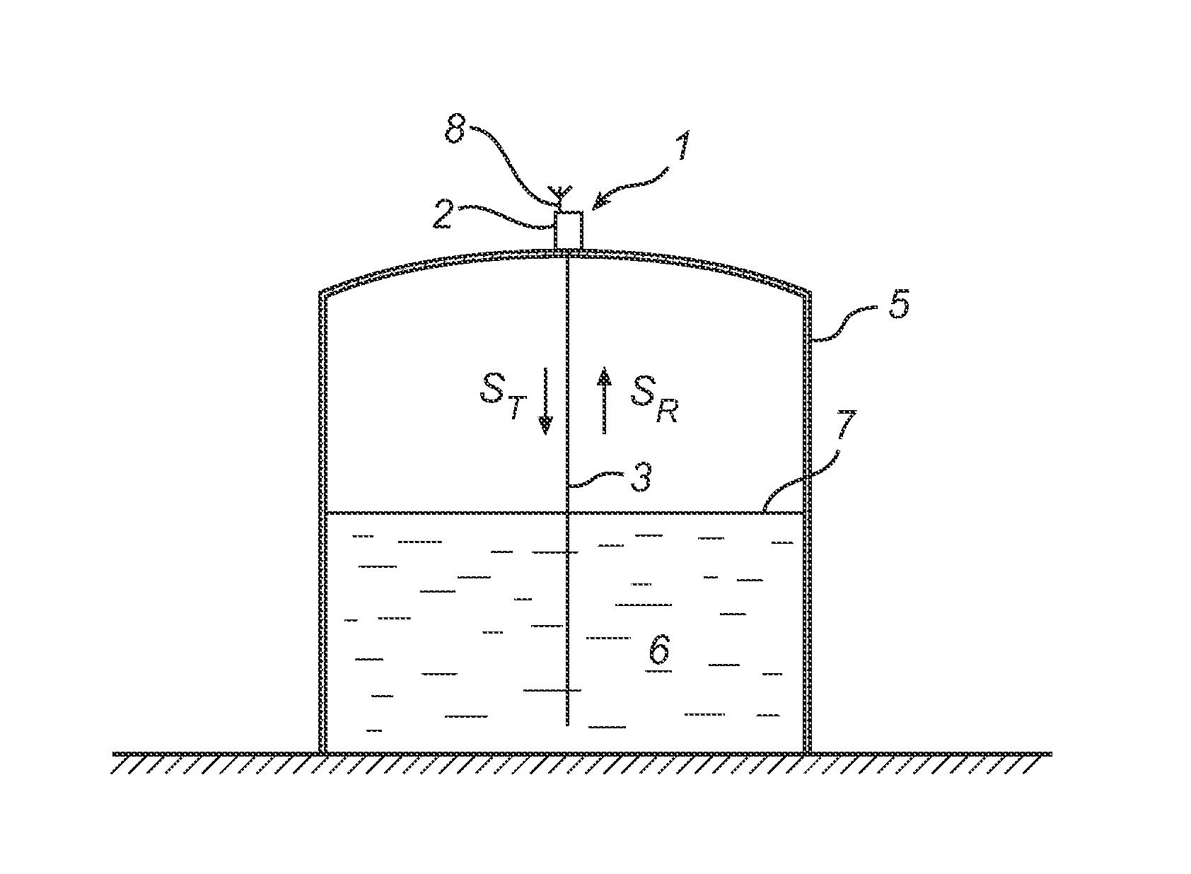 Calibration of a level gauge system