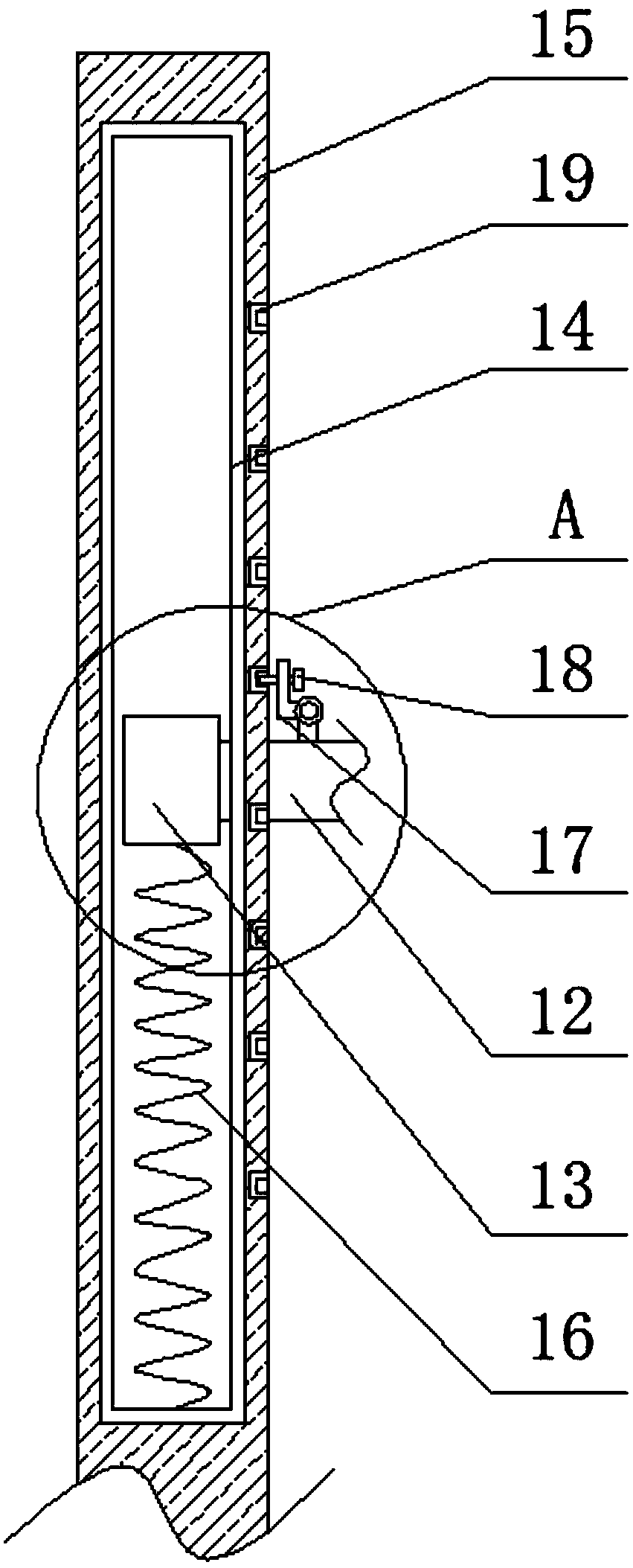 Disinfection and sterilization device for poultry breeding