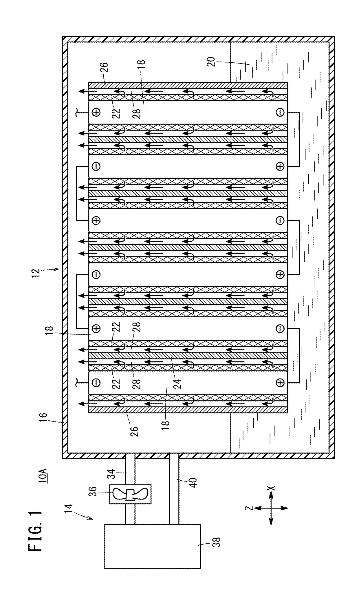 Battery device