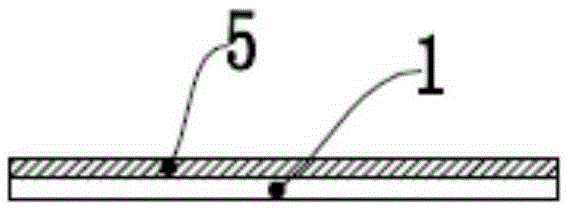 A preparation method of one-time fired glass-ceramic composite board