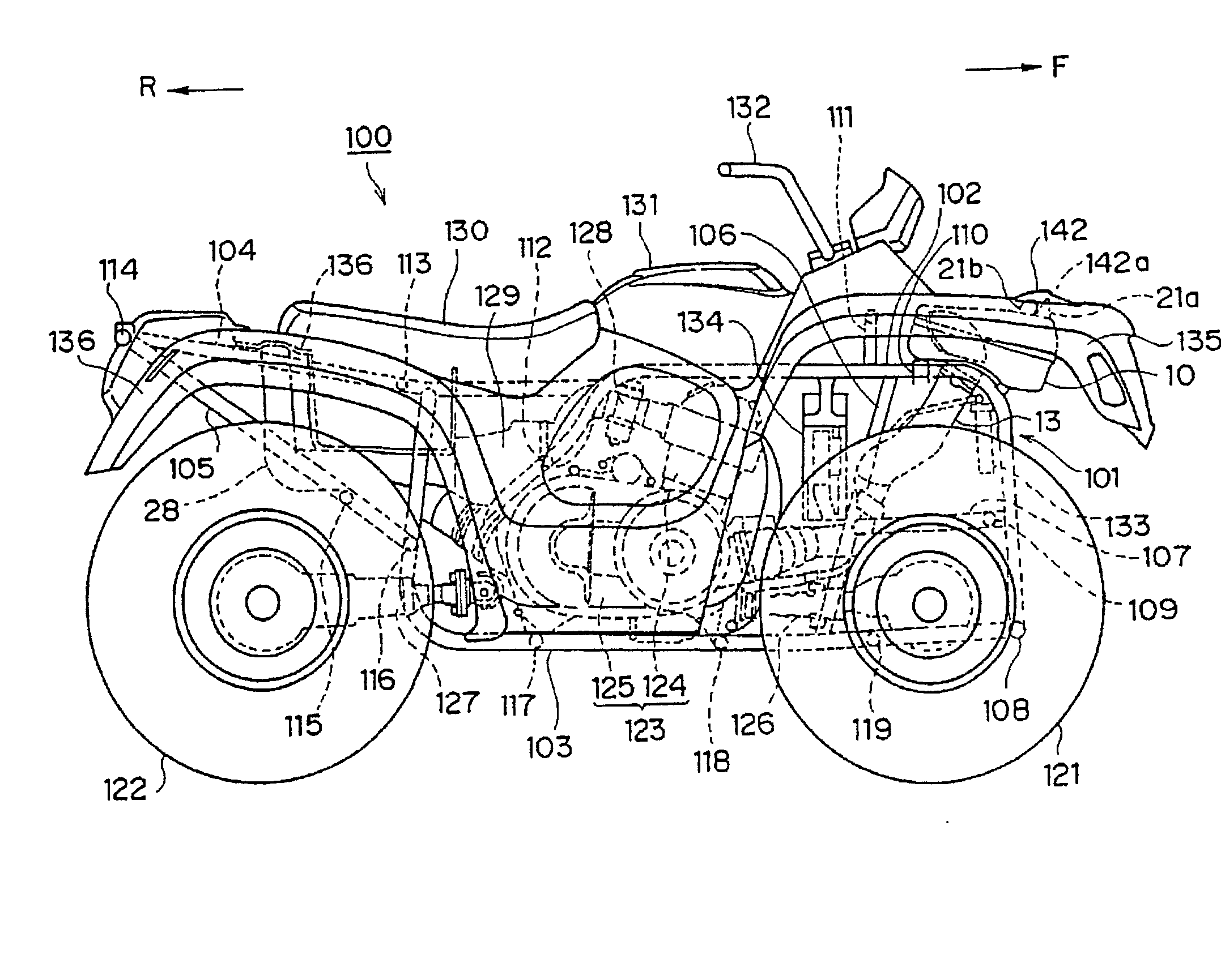 Cooling system for a transmission mechanism