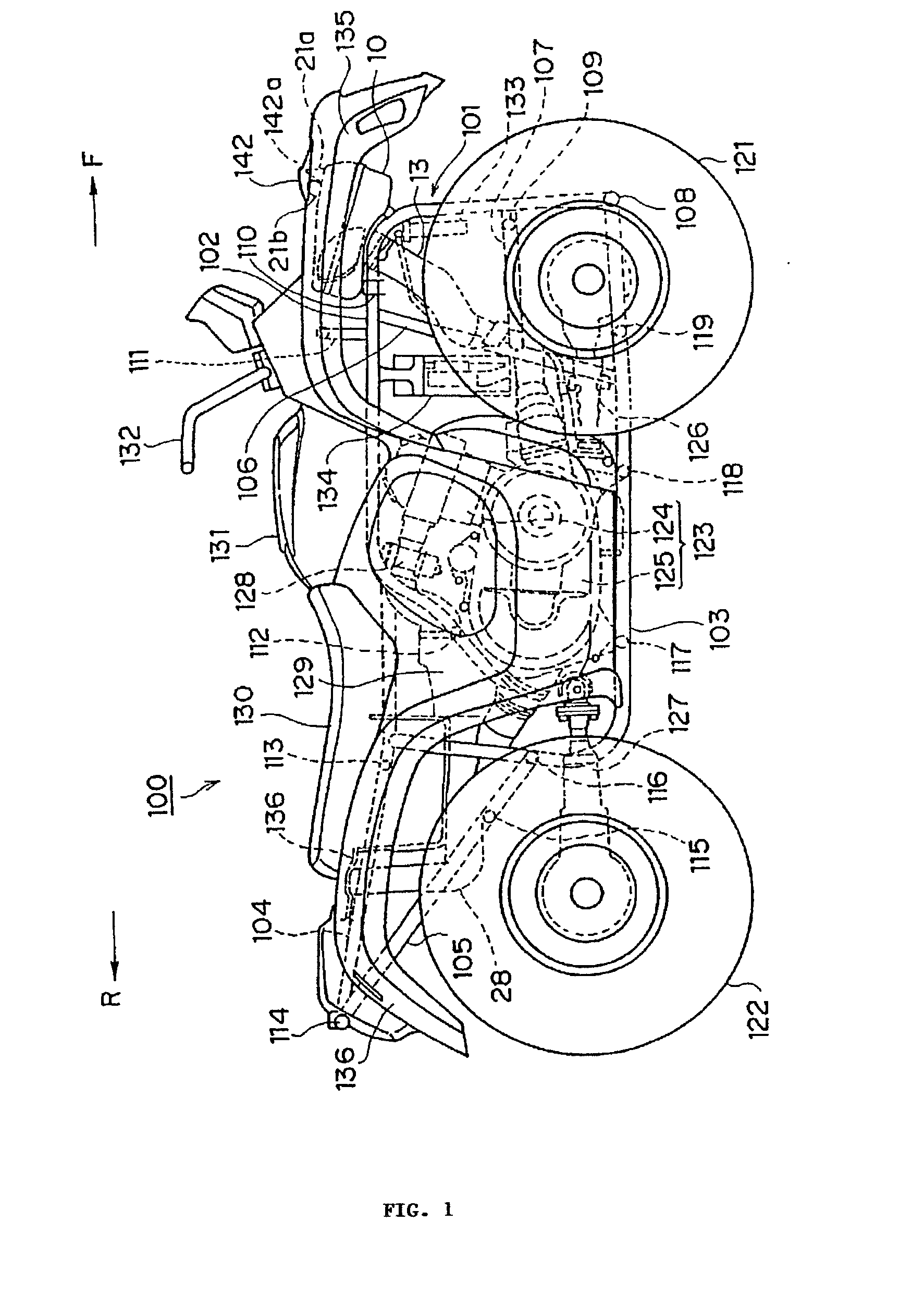 Cooling system for a transmission mechanism