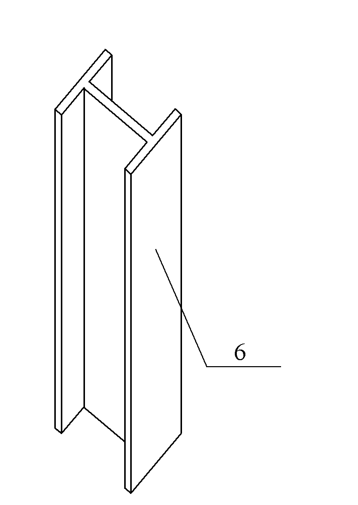 Fiber reinforced plastics-steel composite pipe restricted structural steel high-strength concrete column