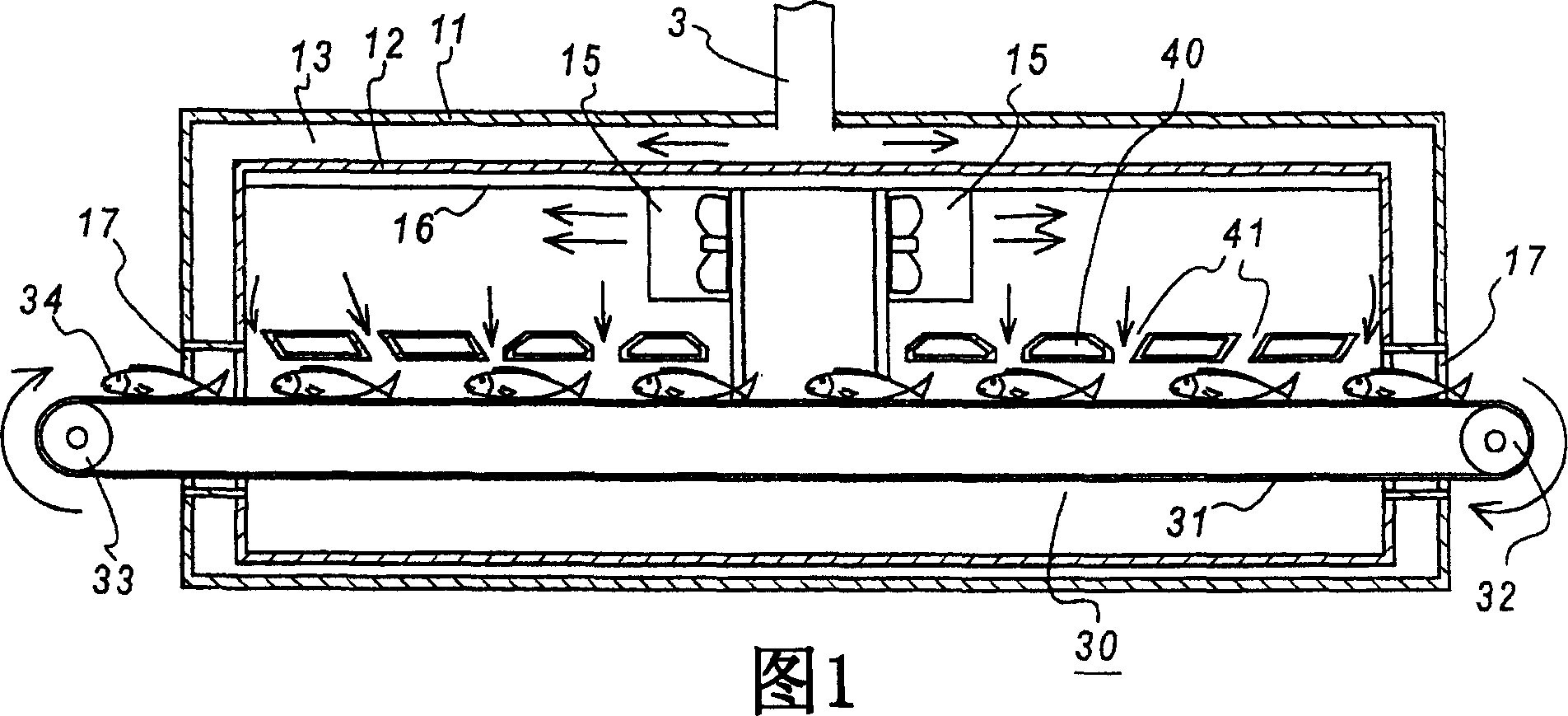 Double-walled continuous cooling system