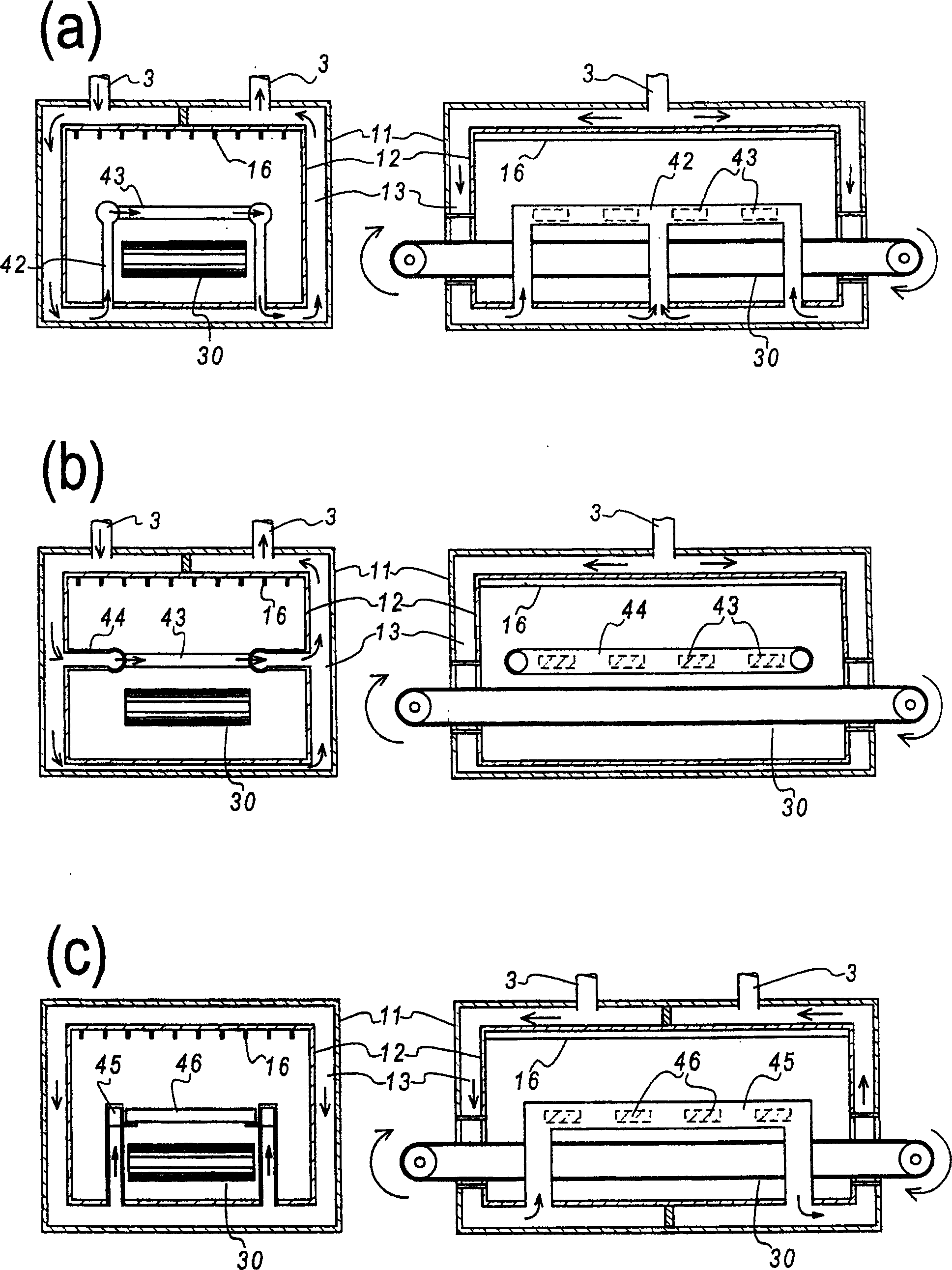 Double-walled continuous cooling system