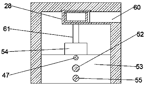 Mobile bed structure used by cerebral infarction patient