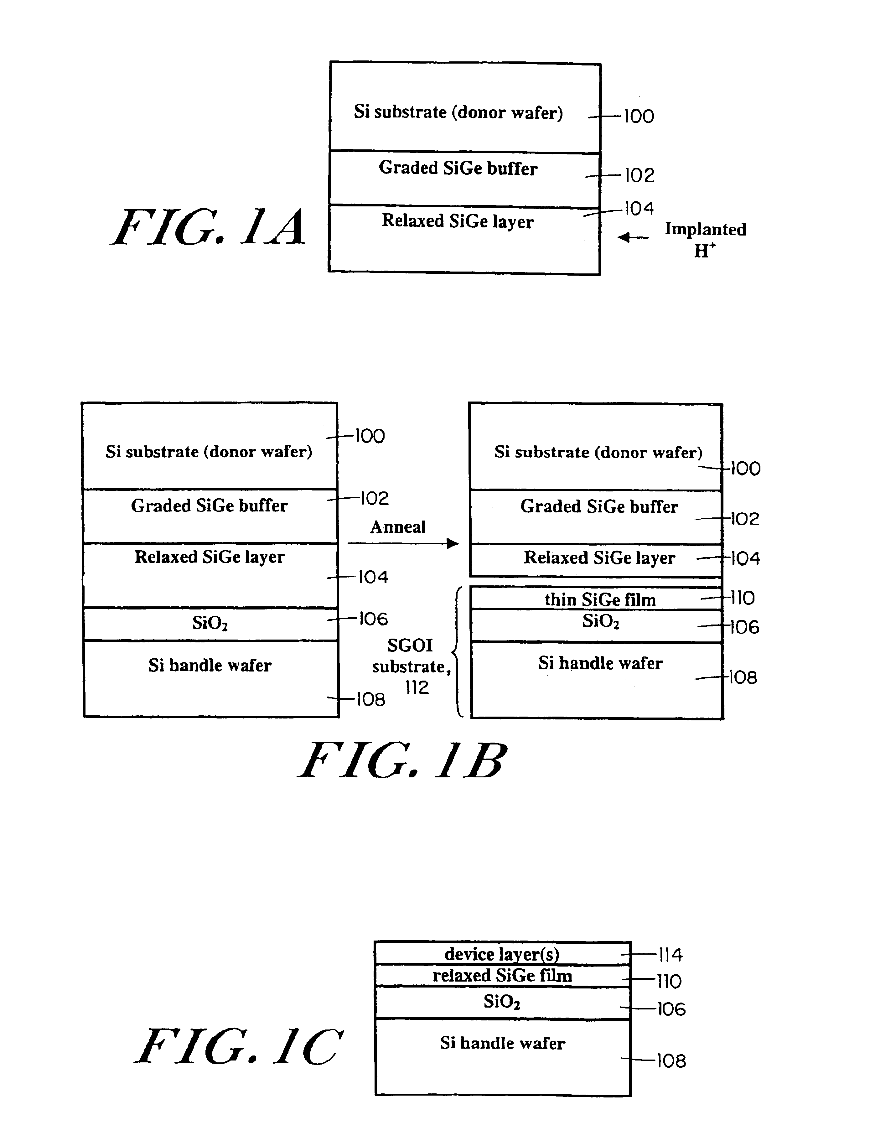 Process for producing semiconductor article using graded epitaxial growth