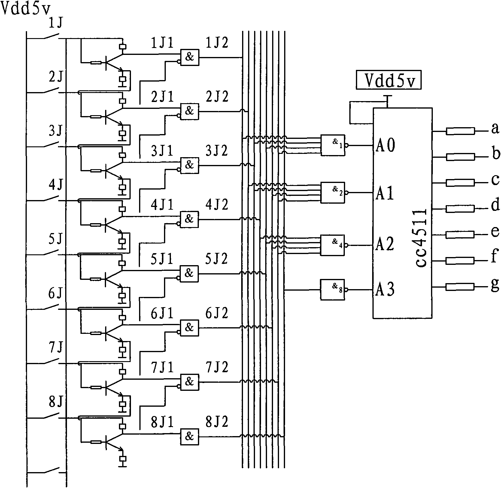 Diagnostic equipment for fault points of control circuit