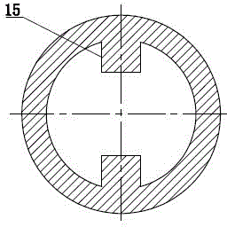 Trajectory slideway-type pressure relief switch