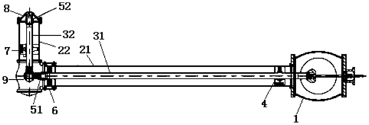 Test platform and test method of mechanical reliability of three-post insulator of GIL device