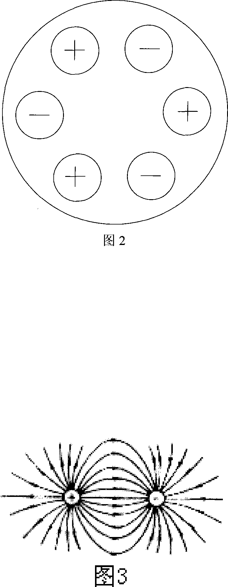 Electric regeneration method of non-film ion-exchange resin based on equate filter element electrode